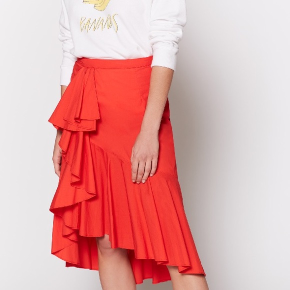 JOIE CHESMU RUFFLE SKIRT - Picture 2 of 5